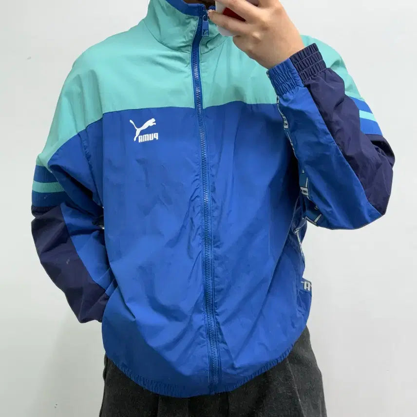 [BUNJANG] Puma Windbreaker Jacket / [S] 푸마 바람막이 집업