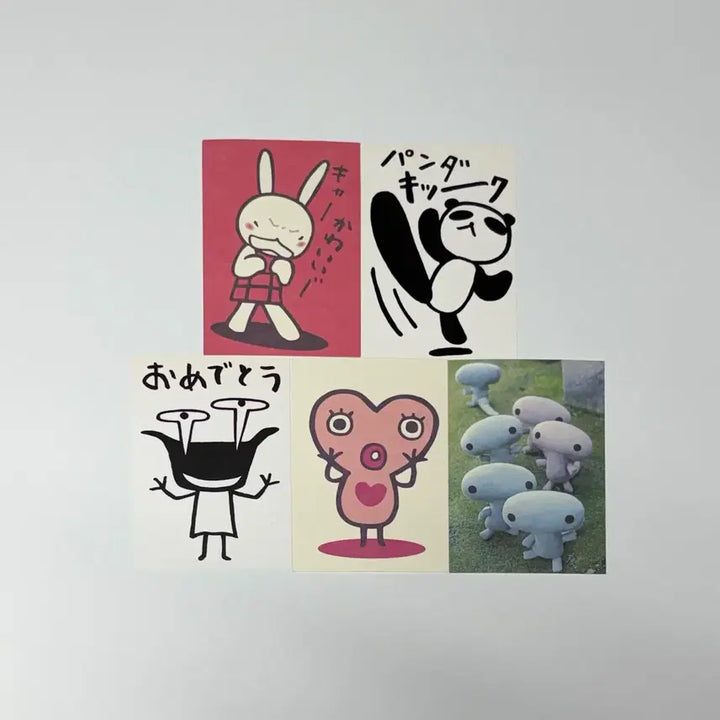 [BUNJANG] Aranzi Aronzo Vintage Postcard Bundle Set / 아란지아란조 엽서 12종 일괄 판매
