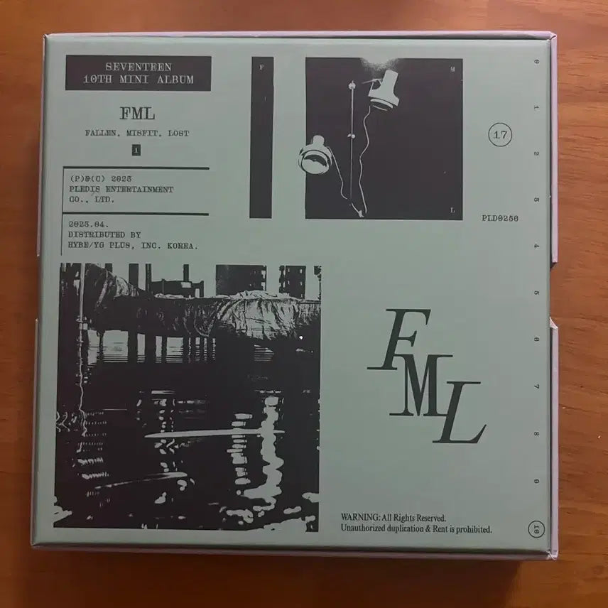 FML 앨범 판매합니다