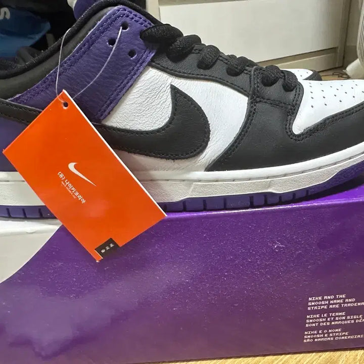[BUNJANG] Nike Dunk Low Pro Court Purple 280 Sneakers / 나이키 덩크로우 프로 코트퍼플 280