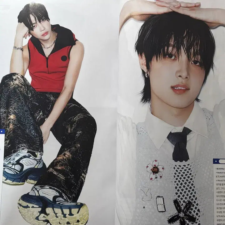 [BUNJANG] &amp;TEAM COSMOPOLITAN March 2025 Magazine &amp;DAY Bundle Set / 앤팀 코스모폴리탄 2025 3월호 잡지 매거진 화보 포카 포스터 앤데이