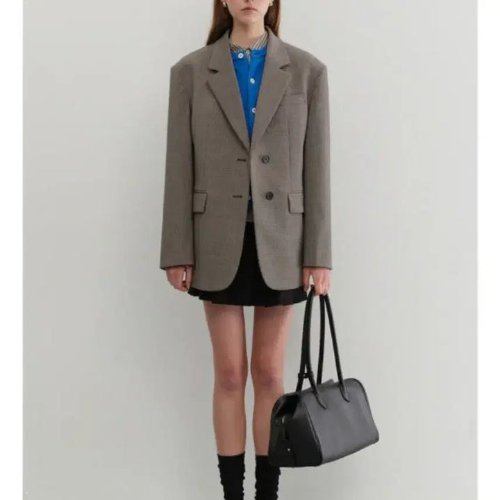 [BUNJANG] Dunst Essential 2-Button Wool Blazer Jacket / 25FW 던스트 에센셜 2버튼 울블레이저 자켓