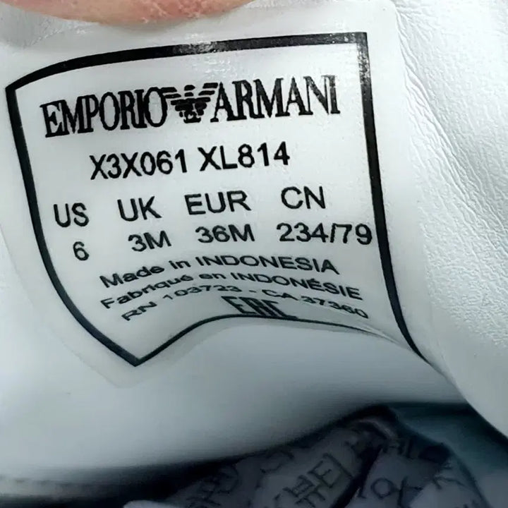 [BUNJANG] Emporio Armani Sneakers (230-235mm) / 엠포리오 아르마니 스니커즈 230~235