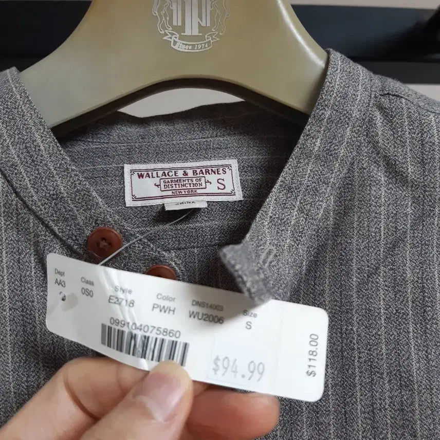 [BUNJANG] J.Crew Wallace & Barnes Henley Pullover Shirt / 제이크루 wallace barnes 헨리넥 풀오버 셔츠