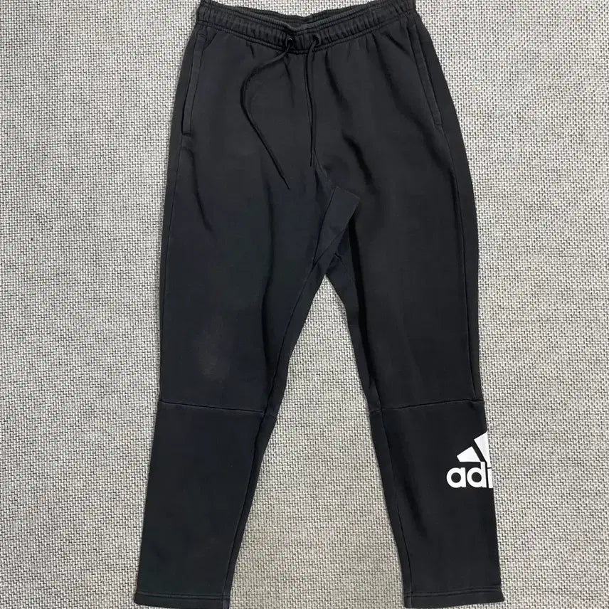 [BUNJANG] Adidas BOS Logo Fleece Training Pants / 아디다스 기모 트레이닝팬츠 XL/BOS로고 블랙