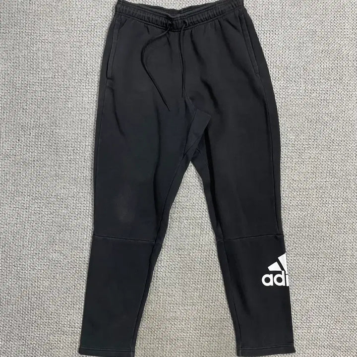 [BUNJANG] Adidas BOS Logo Fleece Training Pants / 아디다스 기모 트레이닝팬츠 XL/BOS로고 블랙