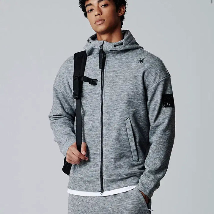 [BUNJANG] Spider Black Hoodie Zip-up / 스파이더 블랙 후드집업 교신0