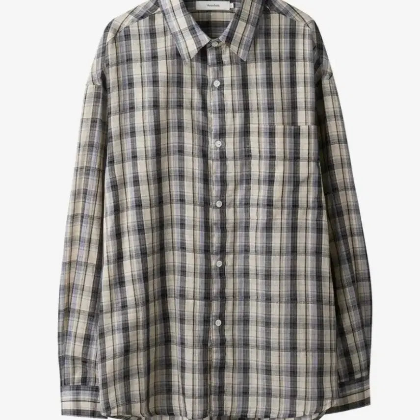 [BUNJANG] Arban Continuous Check Shirt Yellow Blue 2 Size / 아르반 컨티누어스 체크 셔츠 옐로우 블루 2사이즈