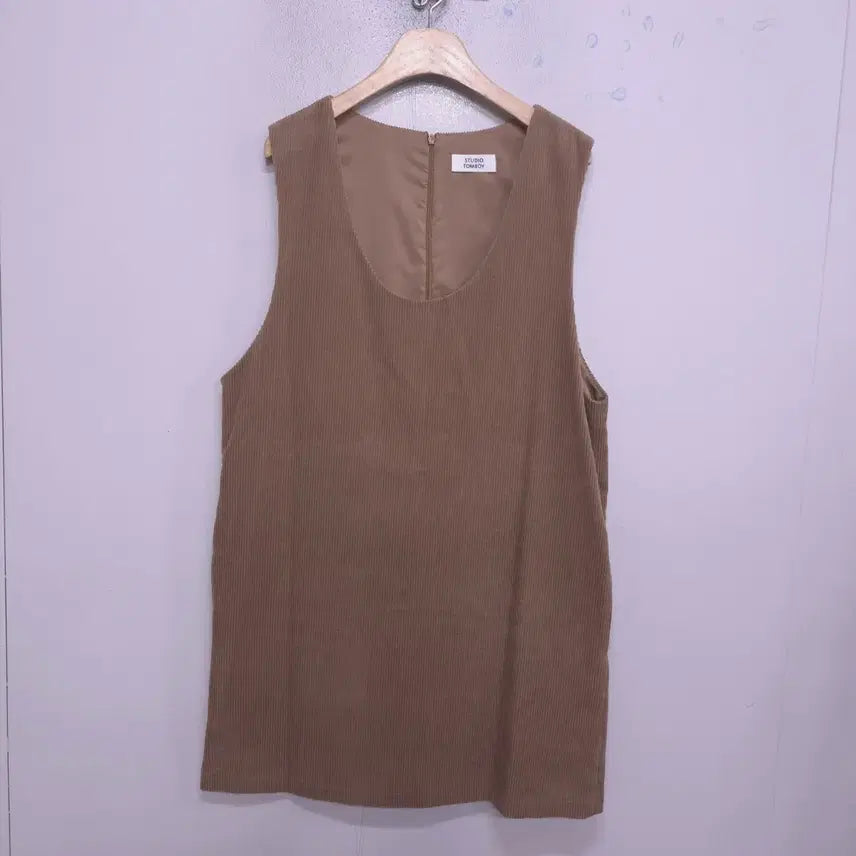 [BUNJANG] Studio Tomboy Corduroy Mini Dress / 스튜디오톰보이) 골덴 미니 원피스 -F