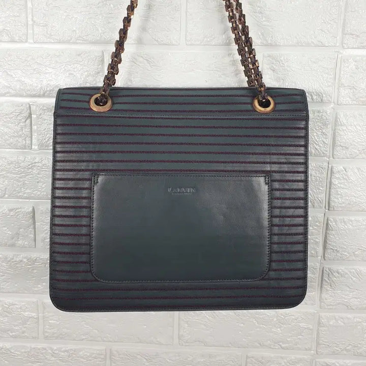 [BUNJANG] Lanvin Chain Shoulder Tote Bag / 랑방 체인 숄더백 토트백