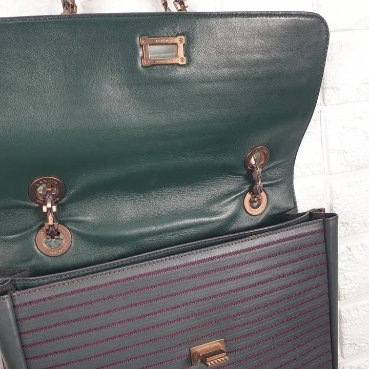 [BUNJANG] Lanvin Chain Shoulder Tote Bag / 랑방 체인 숄더백 토트백