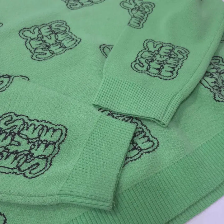 [BUNJANG] YESEYESEE Unisex Logo Knit - L / 예스아이씨) YESEYESEE 공용 로고 니트 -L