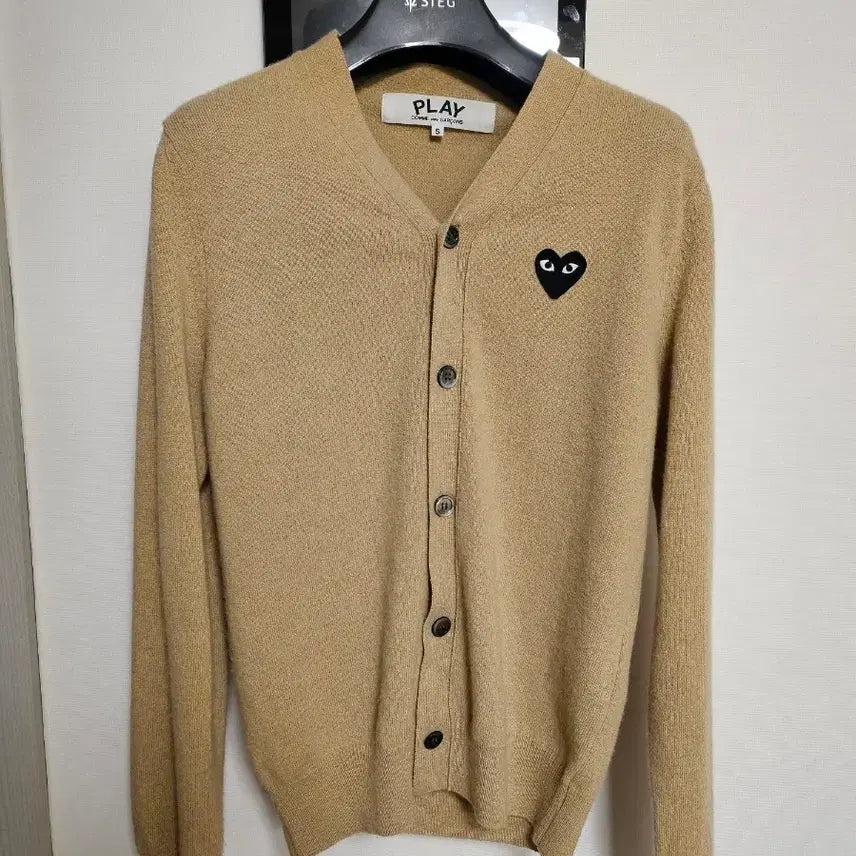 [BUNJANG] Comme des Garcons Cardigan Beige S / 꼼데가르송 가디건 베이지 S
