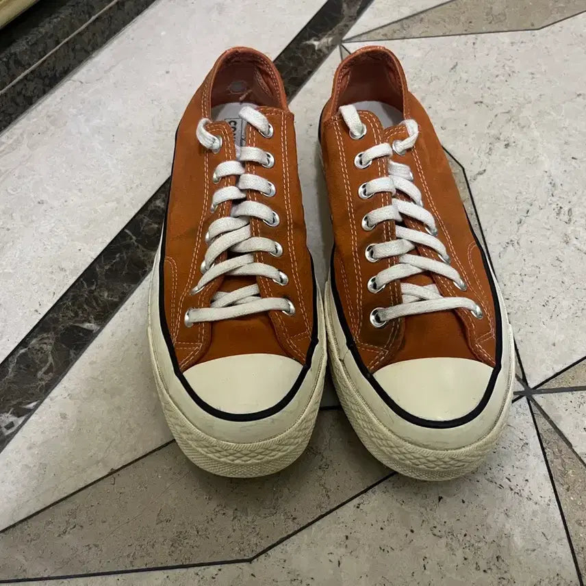 [BUNJANG] Converse Chuck Taylor 1970s Orange Suede Sneakers / 컨버스 척테일러 1970s 오렌지 스웨이드