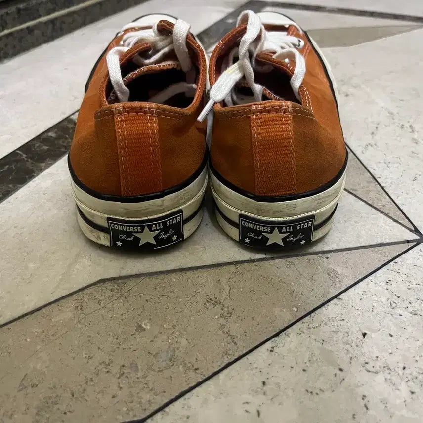 [BUNJANG] Converse Chuck Taylor 1970s Orange Suede Sneakers / 컨버스 척테일러 1970s 오렌지 스웨이드