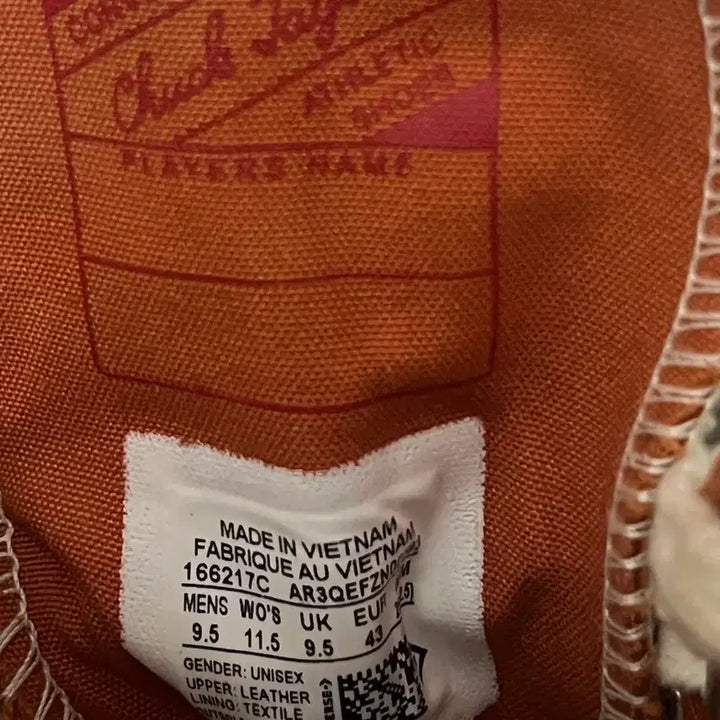 [BUNJANG] Converse Chuck Taylor 1970s Orange Suede Sneakers / 컨버스 척테일러 1970s 오렌지 스웨이드