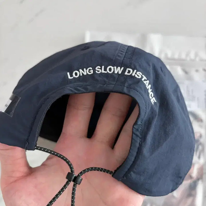 [BUNJANG] Satisfy Flight Silk Pinch Cap Navy OS / 새티스파이 플라이트실크 핀치 캡 네이비 OS