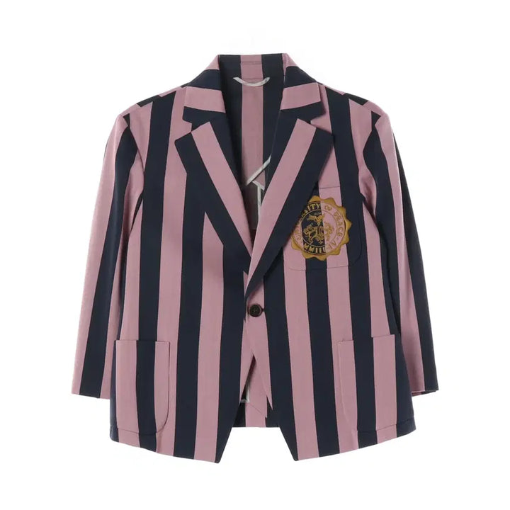 [BUNJANG] Vivienne Westwood Striped Blazer Jacket / 비비안 웨스트우드 스트라이프 블레이저 재킷 숏 자켓