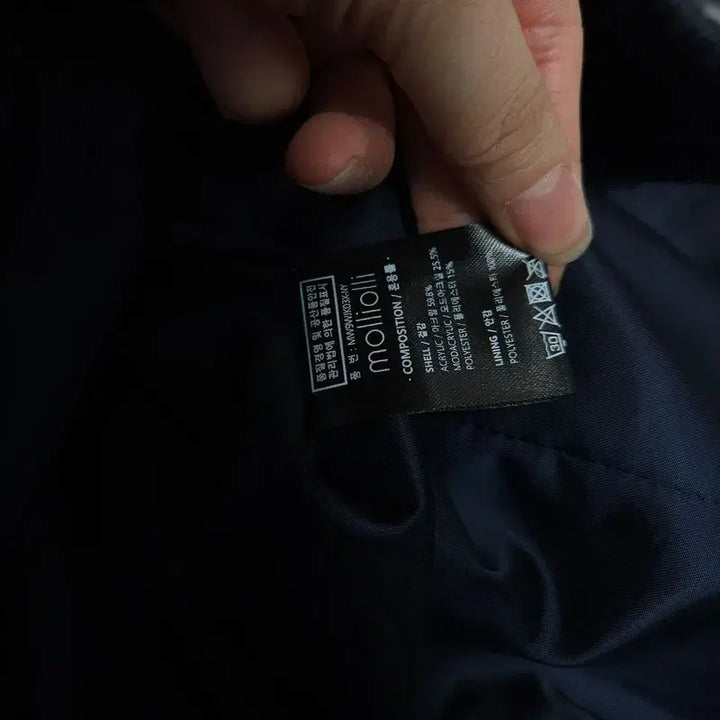 [BUNJANG] Molly Olly Fur Coat (Size S) / [S] 몰리올리 털코트