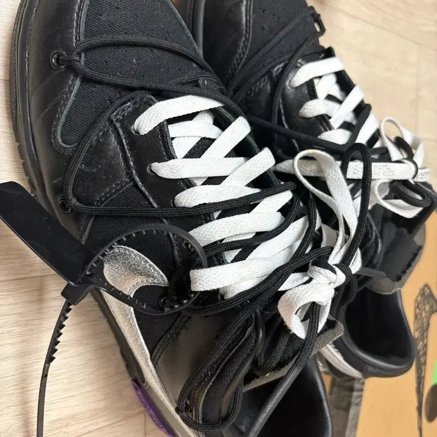 [BUNJANG] Nike Off-White Dunk Low The 50 - Lot 50 Sneakers / 나이키 x 오프화이트 덩크 로우 더 50 - 로트50