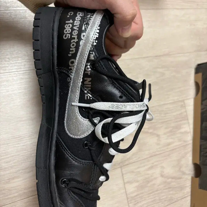 [BUNJANG] Nike Off-White Dunk Low The 50 - Lot 50 Sneakers / 나이키 x 오프화이트 덩크 로우 더 50 - 로트50