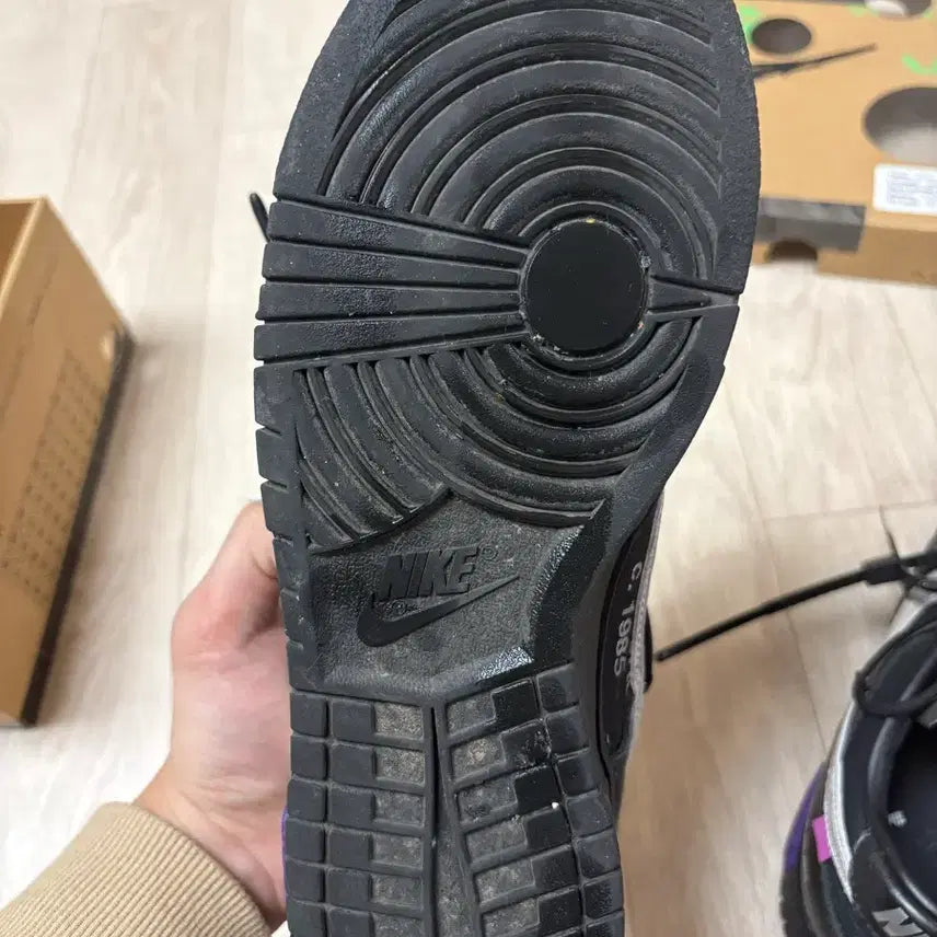 [BUNJANG] Nike Off-White Dunk Low The 50 - Lot 50 Sneakers / 나이키 x 오프화이트 덩크 로우 더 50 - 로트50