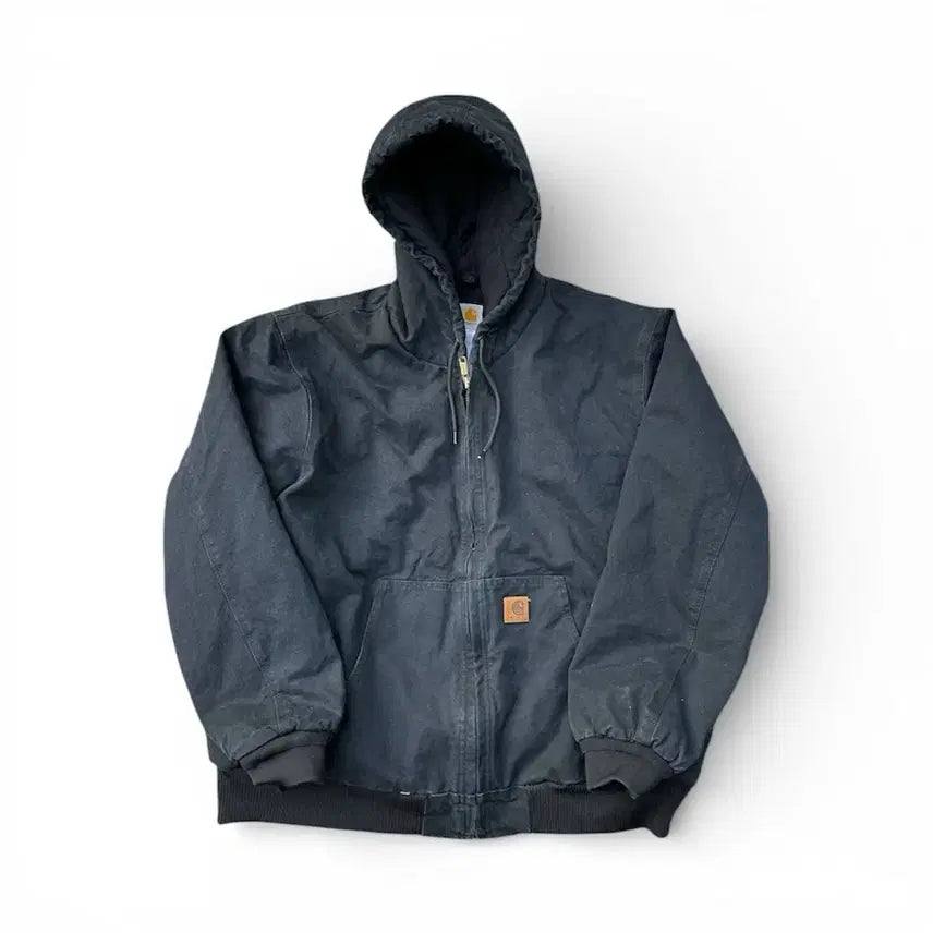 [BUNJANG] Carhartt J130 Duck Active Jacket L Black / 00s 칼하트 j130 덕 엑티브 재킷 L (105~110) 블랙