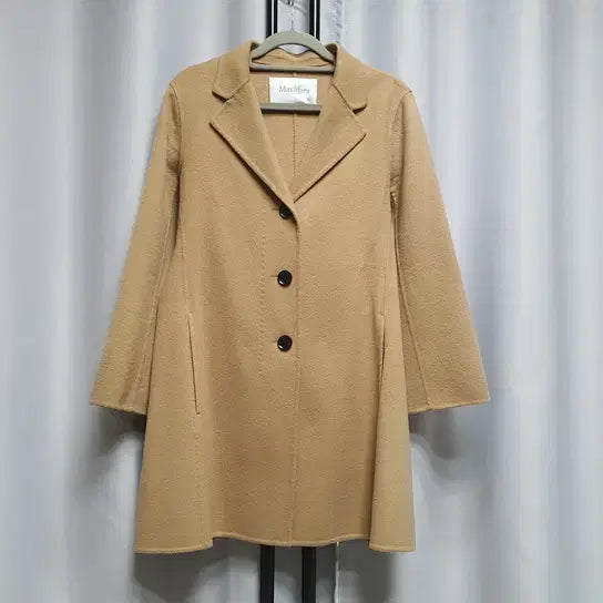 [BUNJANG] Imported Cashmere Handmade Coat / 수입 막스 캐시미어 핸드메이드 코트