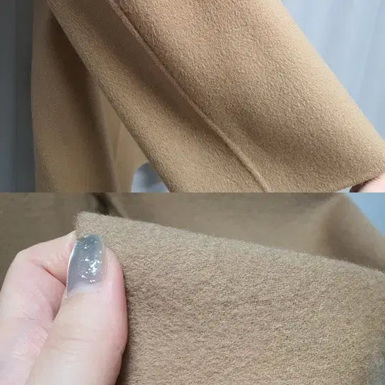 [BUNJANG] Imported Cashmere Handmade Coat / 수입 막스 캐시미어 핸드메이드 코트