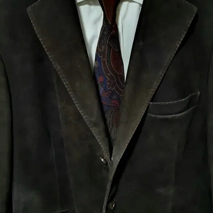 [BUNJANG] Ralph Lauren Purple Label Reindeer Suede Jacket / 랄프로렌 퍼플라벨 순록 스웨이드 자켓