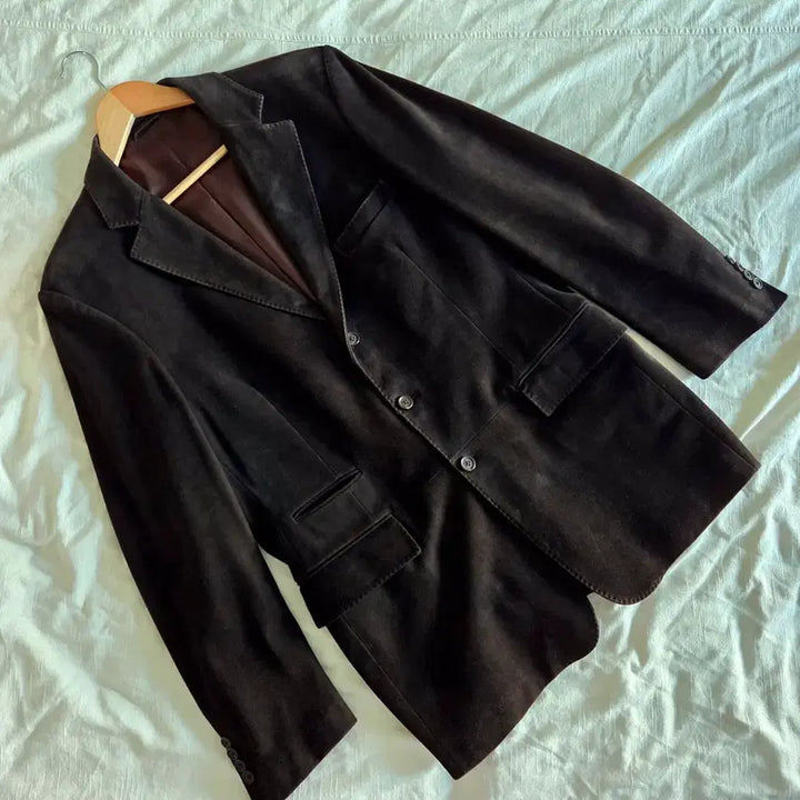 [BUNJANG] Ralph Lauren Purple Label Reindeer Suede Jacket / 랄프로렌 퍼플라벨 순록 스웨이드 자켓