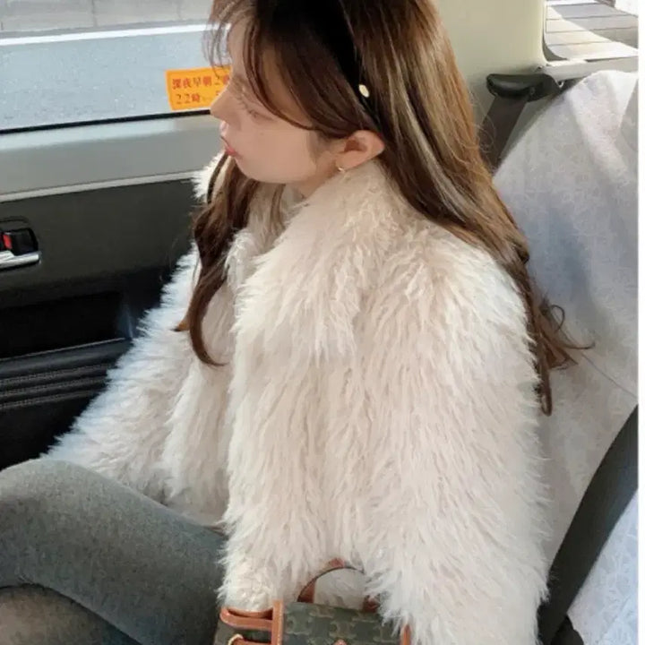 [BUNJANG] Modern Robe Fur Jacket / 모던로브 퍼자켓