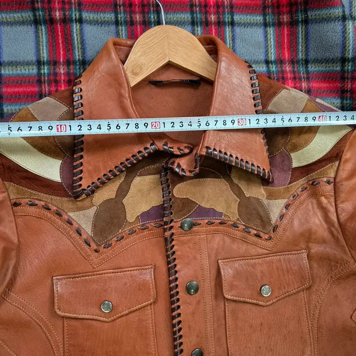 [BUNJANG] Gucci Western Trucker Leather Jacket / 구찌 웨스턴 트러커 가죽자켓