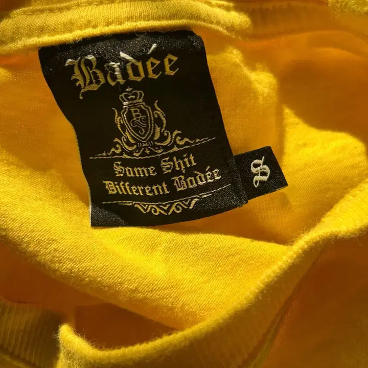 [BUNJANG] BAE173 Yellow T-shirt (Size S) / 최종가*배디 옐로우 반팔티 티셔츠 S