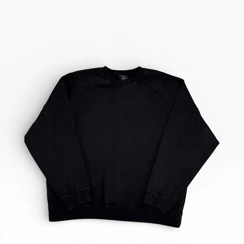 [BUNJANG] Modsmolds Pigment Sweatshirt - Black / 모즈모즈 피그먼트 맨투맨 티셔츠 2