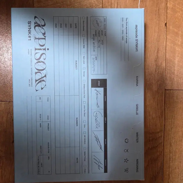 [BUNJANG] Aespa Episode SYNK #1 Blu-ray / 에스파 episode SYNK #1 블루레이 aepisode