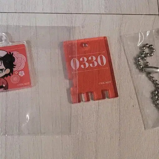 [BUNJANG] Attack on Titan Eren Yeager Lacuspa Acrylic Keyring / 진격의 거인 에렌 예거 라쿠스파 콜라보 아크릴 키링