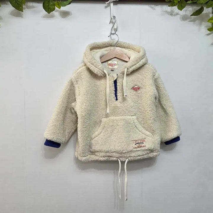 [BUNJANG] Bebe de Pino Boucle Hoodie / [110]베베드피노 부클 후드 티셔츠