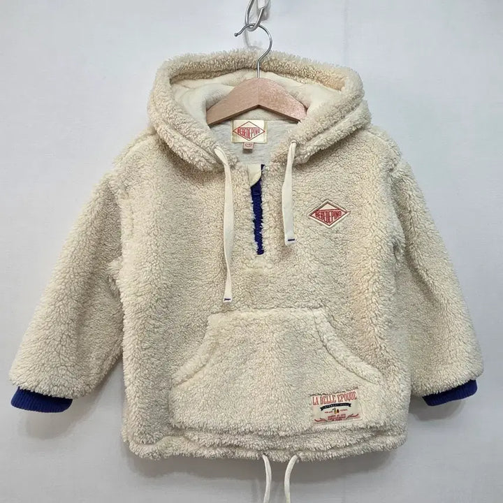 [BUNJANG] Bebe de Pino Boucle Hoodie / [110]베베드피노 부클 후드 티셔츠
