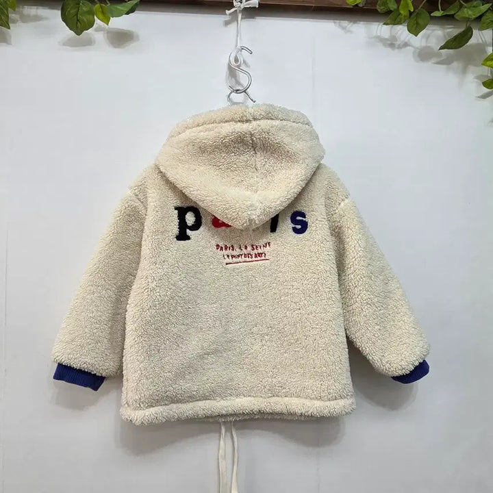 [BUNJANG] Bebe de Pino Boucle Hoodie / [110]베베드피노 부클 후드 티셔츠