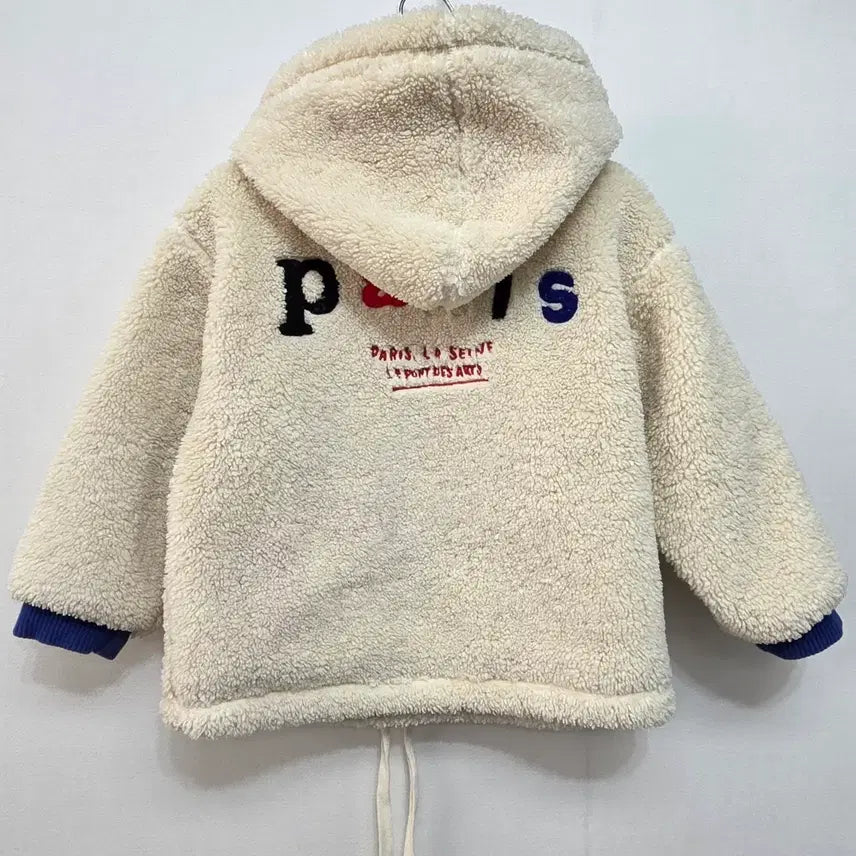 [BUNJANG] Bebe de Pino Boucle Hoodie / [110]베베드피노 부클 후드 티셔츠