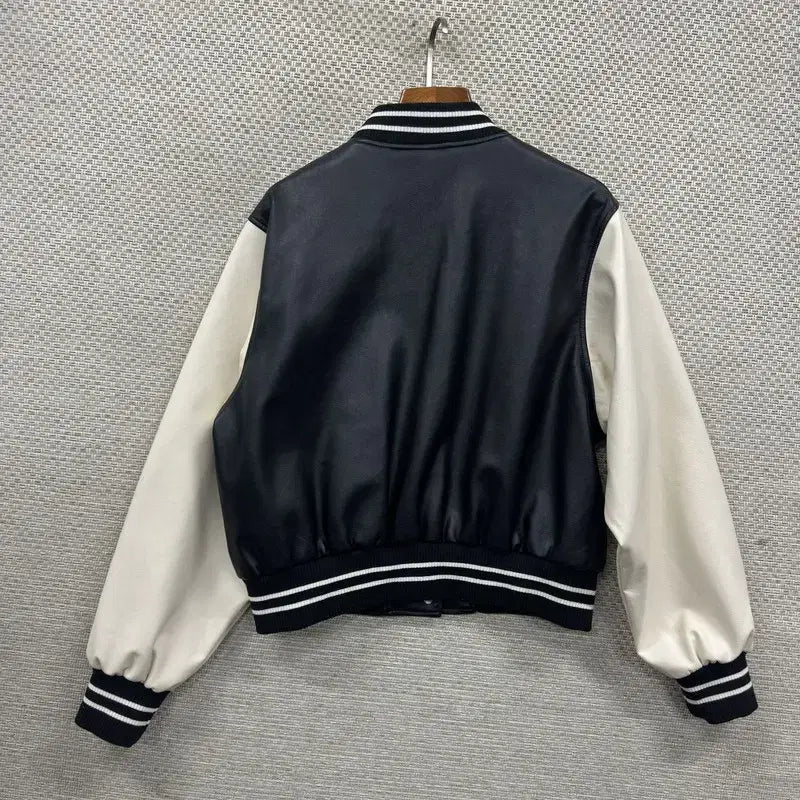 [BUNJANG] Hang Ten Casual Short Varsity Jacket / 행텐 캐주얼 숏 바시티자켓 야구잠바 S M10507