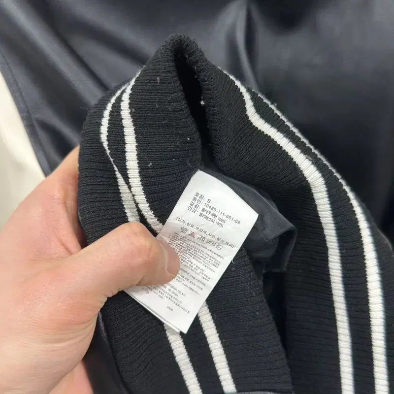 [BUNJANG] Hang Ten Casual Short Varsity Jacket / 행텐 캐주얼 숏 바시티자켓 야구잠바 S M10507