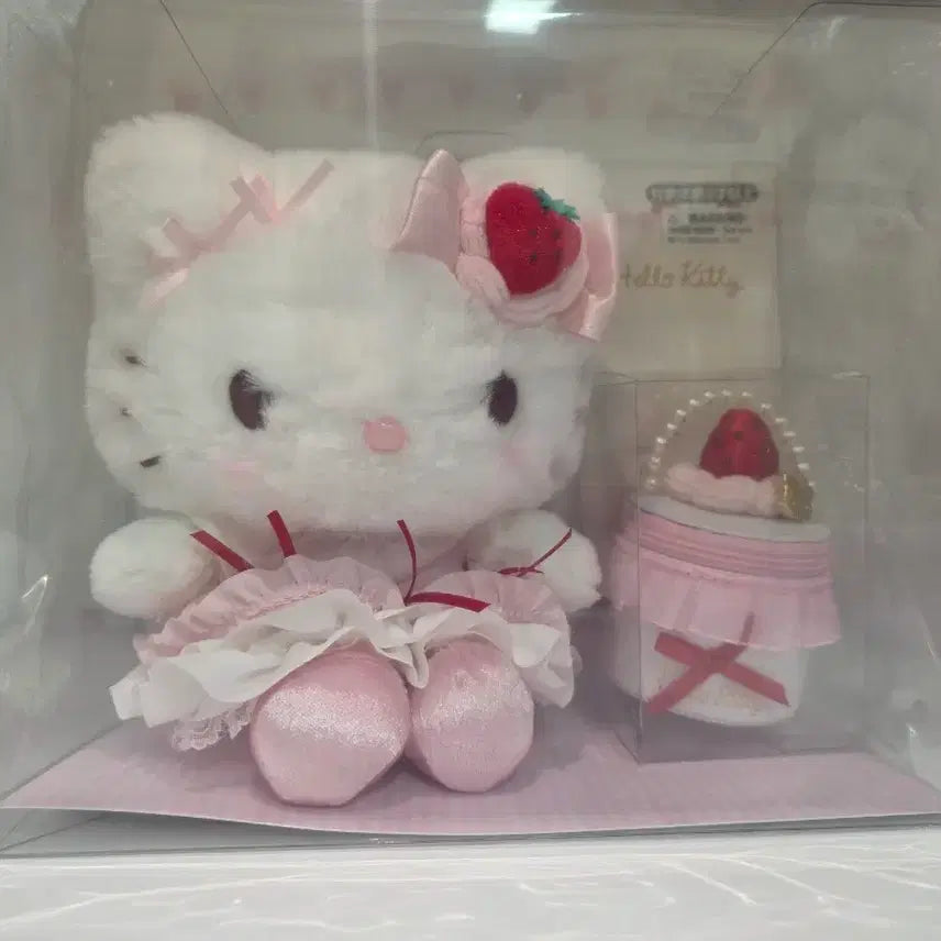 [BUNJANG] Ichigo Whipping Shortcake Vol. 2 Accessory Case (Sealed) / 이치고 휘핑 쇼트케이크 2탄 키티 봉제인형 악세서리 케이스 미개봉