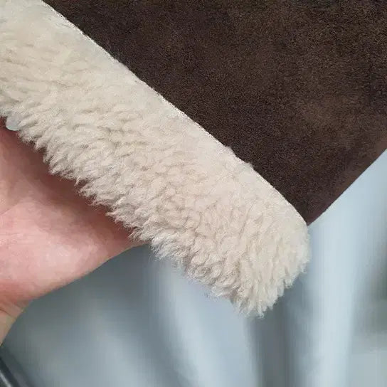 [BUNJANG] Le Sserafim Faux Fur Shearling Jacket / le 르 시어링 하프 자켓 퍼 무스탕