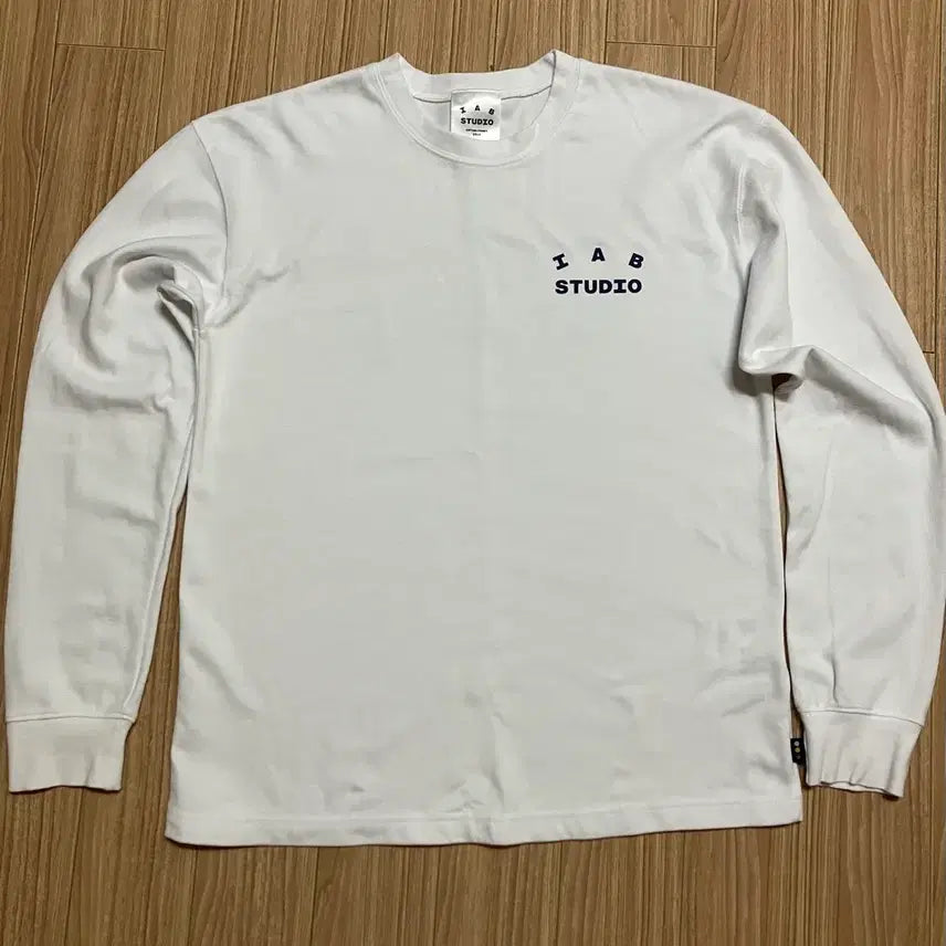 [BUNJANG] IAB Studio Long Sleeve White Shirt / 아이앱 롱슬리브 화이트 m 무료배송