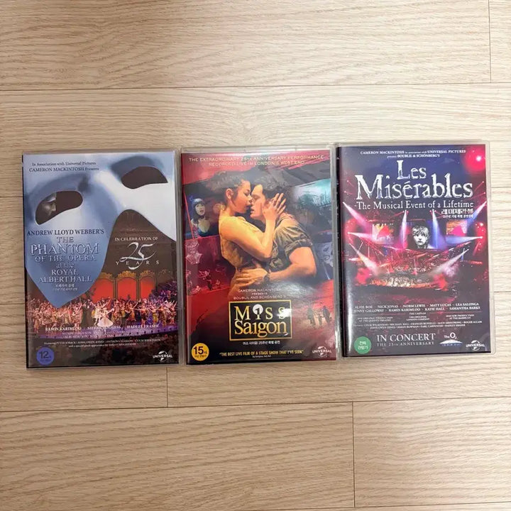 [BUNJANG] Musical DVD Set / 뮤지컬 DVD 3종