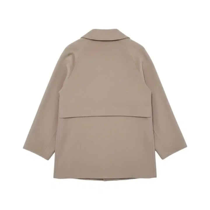 [BUNJANG] SI Wool Half Coat Beige / [55/55~66,오버핏] SI 모직 하프 코트 베이지 봄