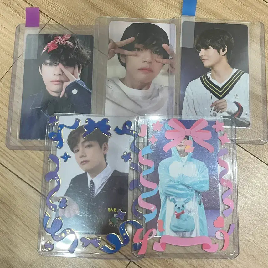 [SOLD OUT] 방탄 방탄소년단 뷔 태형 bts 매직샵 일본 머스터 포카 포토카드