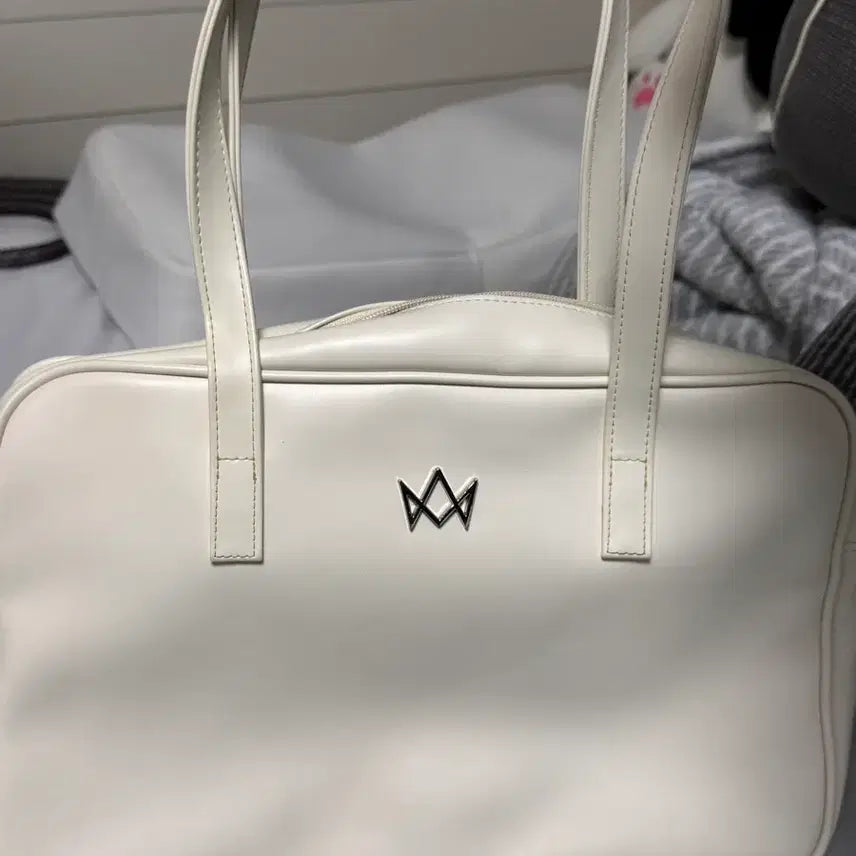 [BUNJANG] Ideas Cream White Shoulder Bag / 아이디어스 크림화이트 숄더백